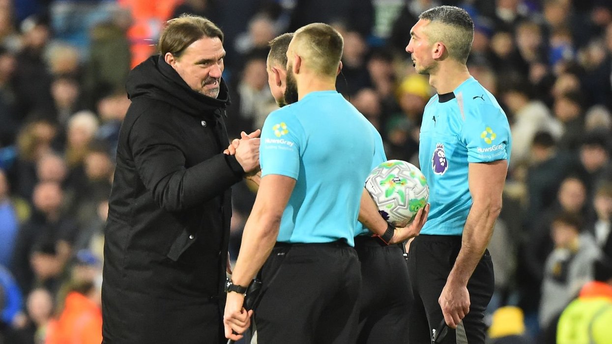 Daniel Farke given ban and fine after confronting officials following Leeds defeat to Man City