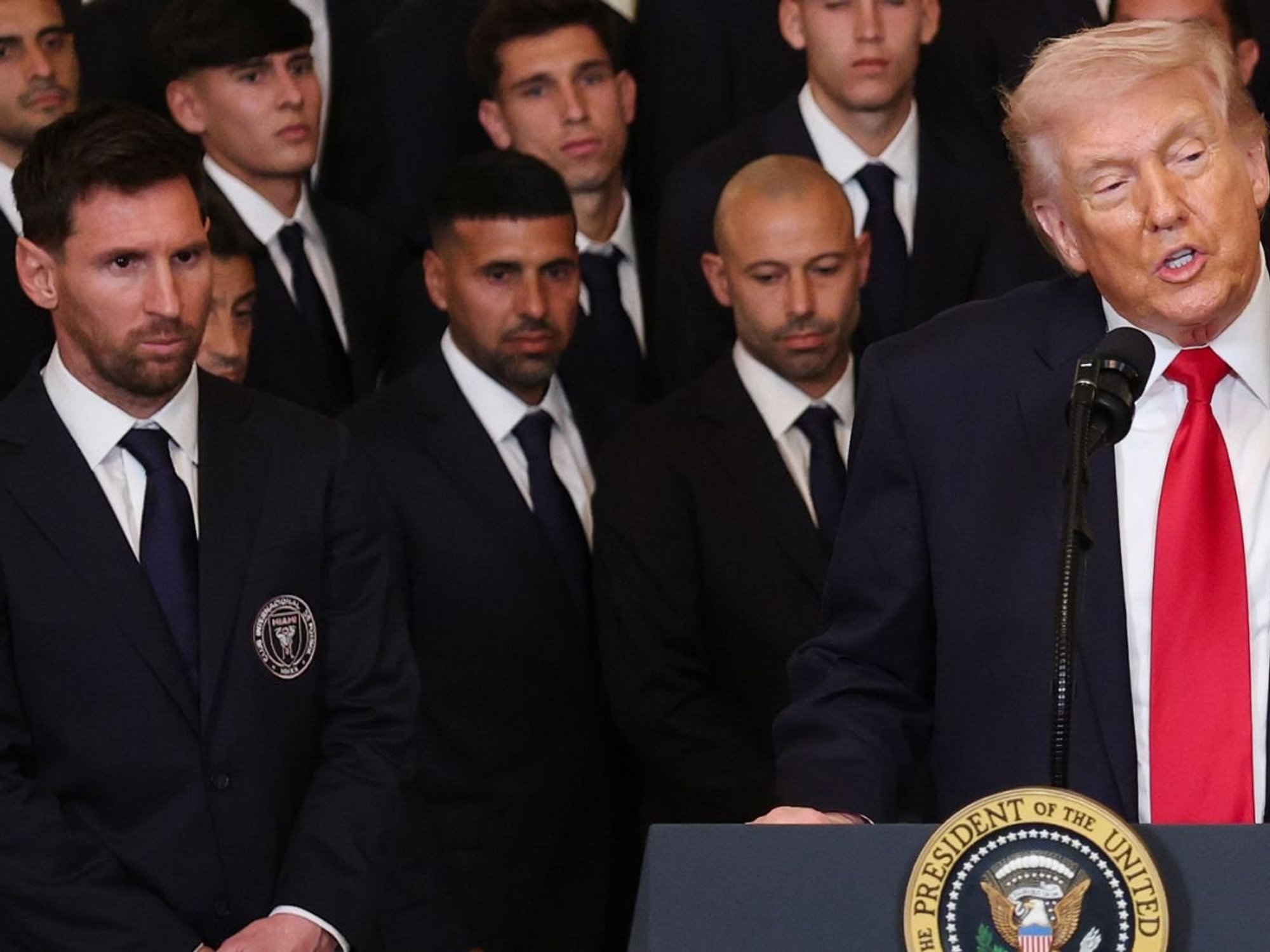 David Beckham's absence from meeting Donald Trump along with Lionel Messi explained
