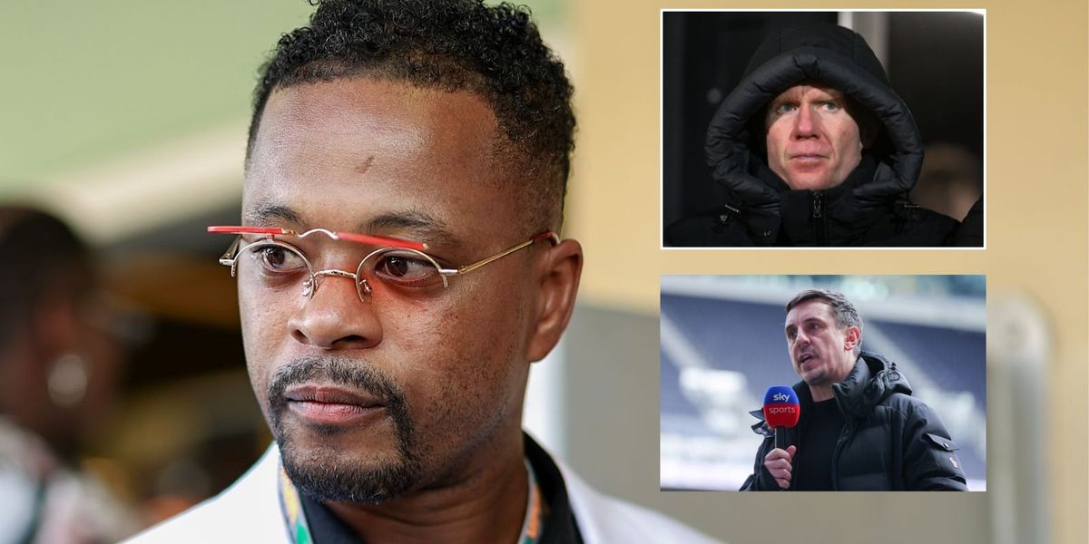 Patrice Evra furious with Paul Scholes and Gary Neville as Man Utd icon hits out at old teammates Patrice Evra furious with Paul Scholes and Gary Neville as Man Utd icon hits out at old teammates