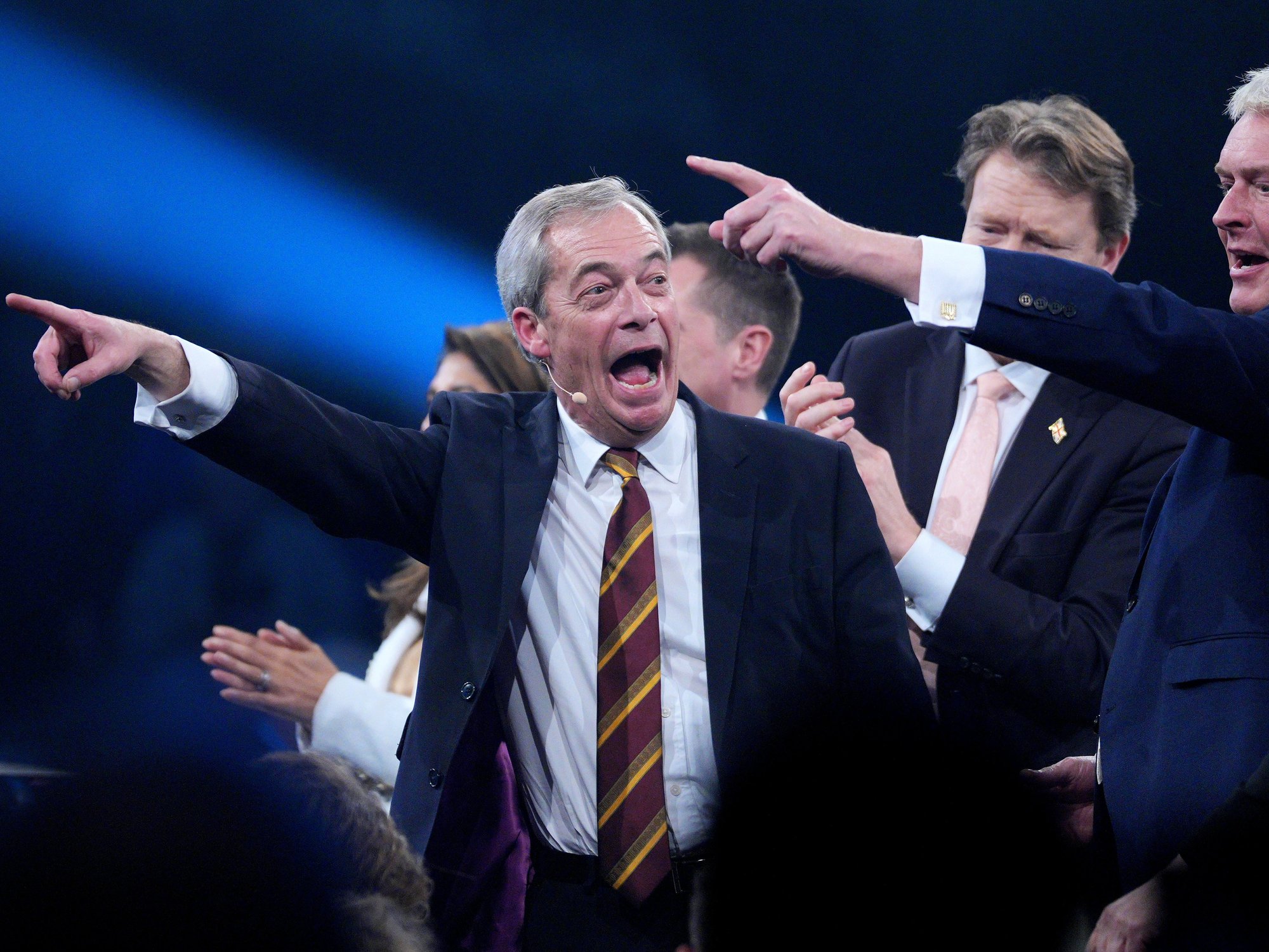 Reform flips two council by-election seats bouncing back following last week's Gorton loss