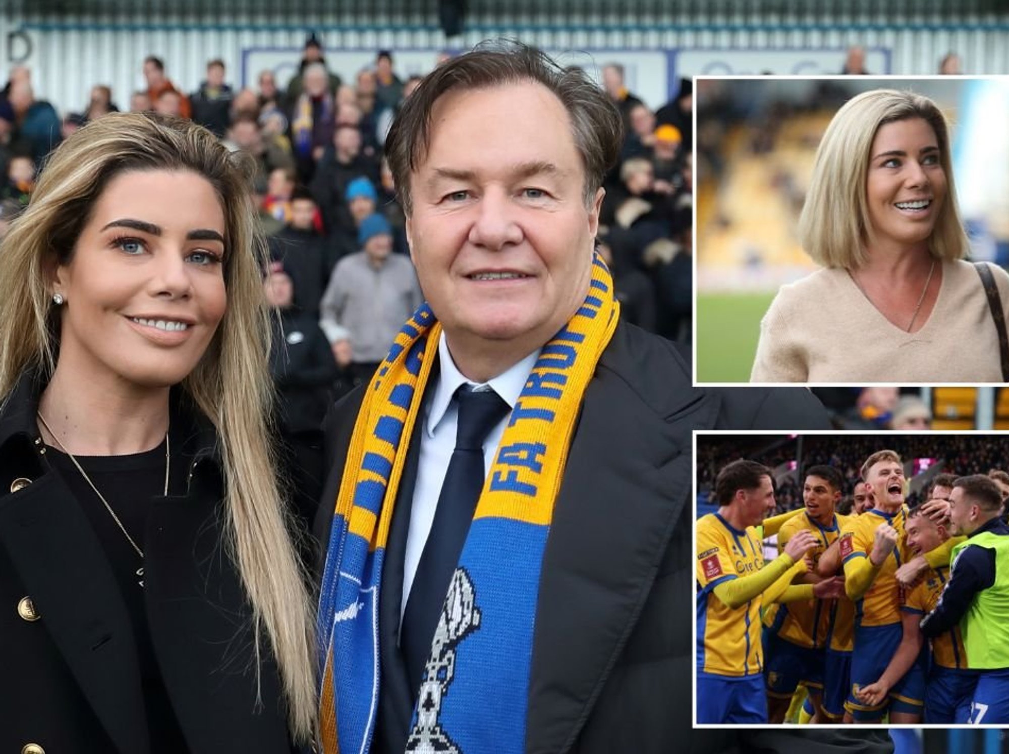 Meet the husband and wife Mansfield owners dreaming of FA Cup glory ahead of seismic Arsenal showdown