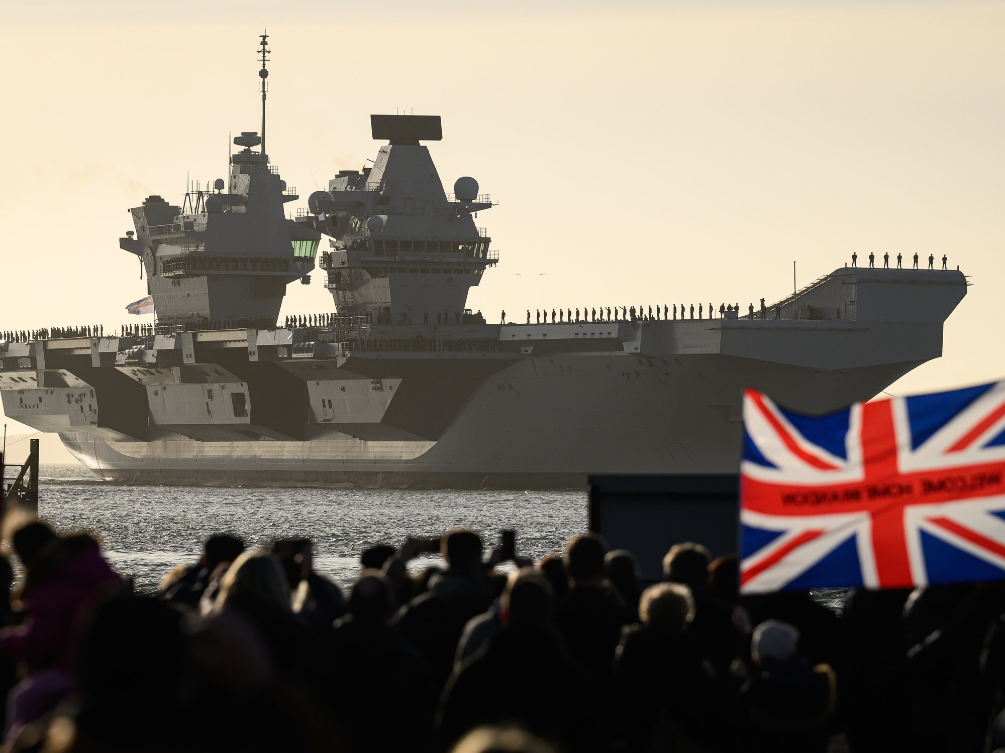 Britain preparing aircraft carrier for possible deployment to Middle East as Iran war deepens