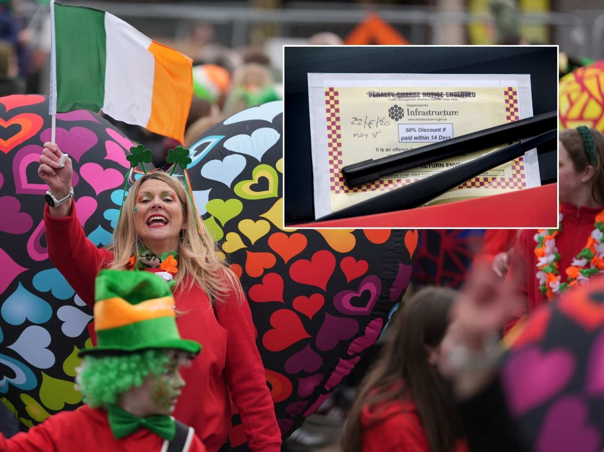 Campaign for free parking in Belfast car parks on St Patrick's Day REJECTED