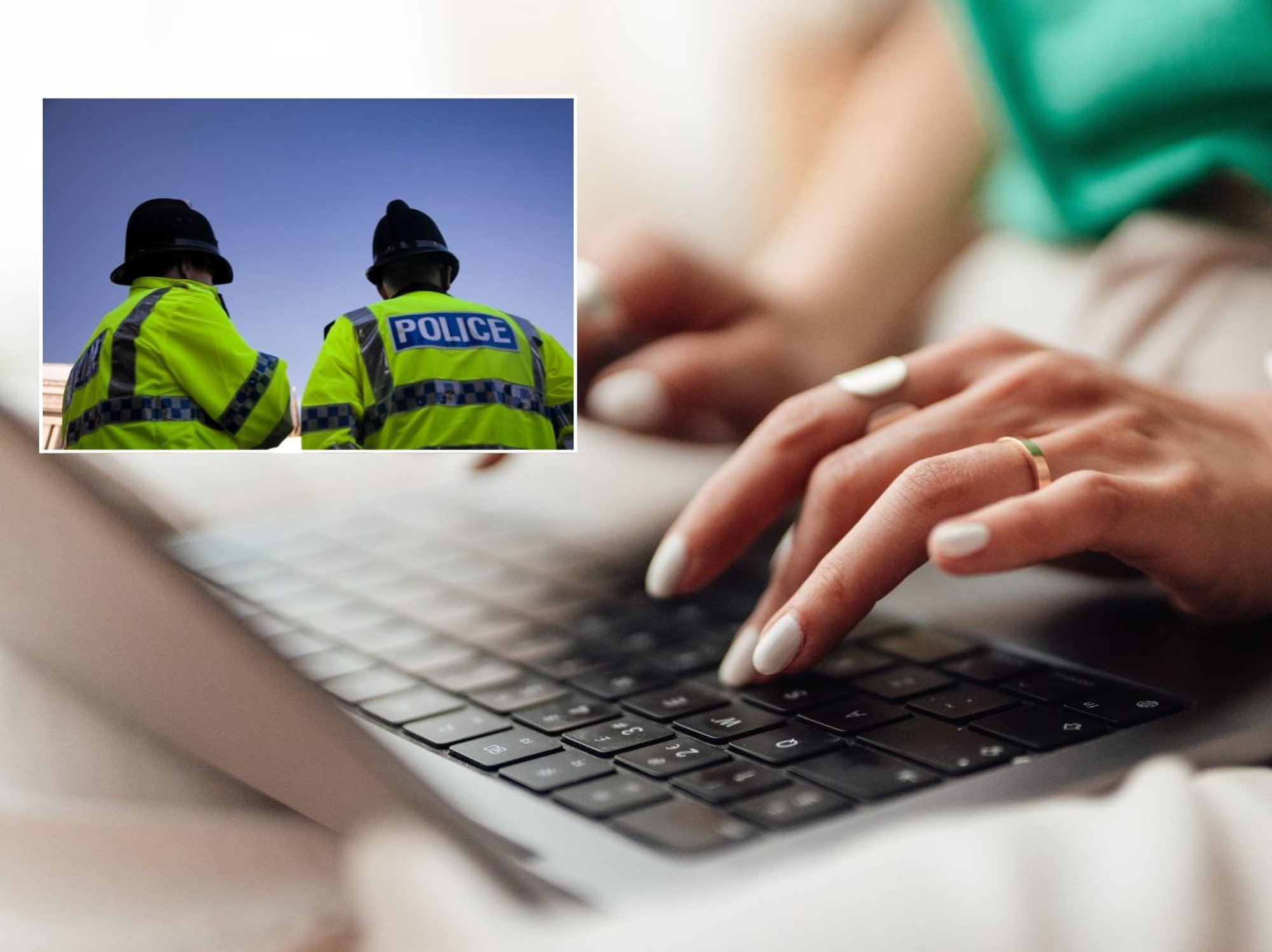 Police officers dismissed for pretending to work by weighing down laptop keys