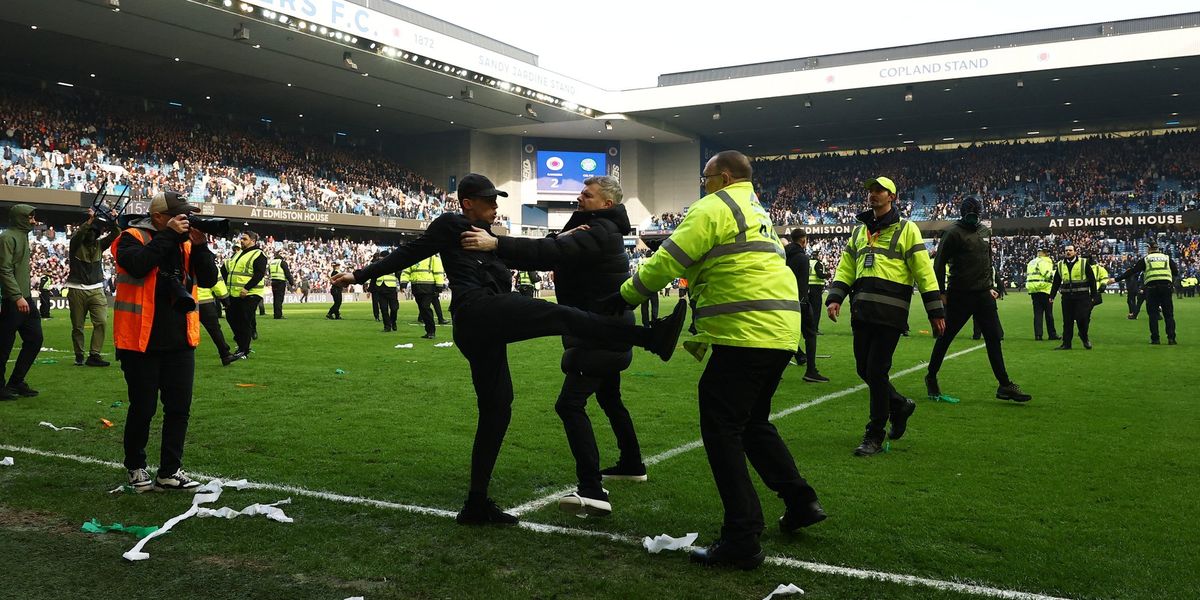 Police Scotland make arrests after ‘shameful’ Rangers vs Celtic clash ends in violent scenes Police Scotland make arrests after ‘shameful’ Rangers vs Celtic clash ends in violent scenes