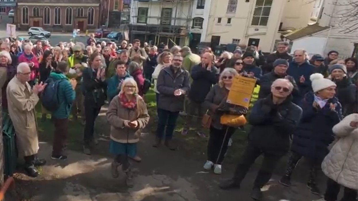 'We don't want this!' Locals raise £500k in race to save much-loved common from property developers