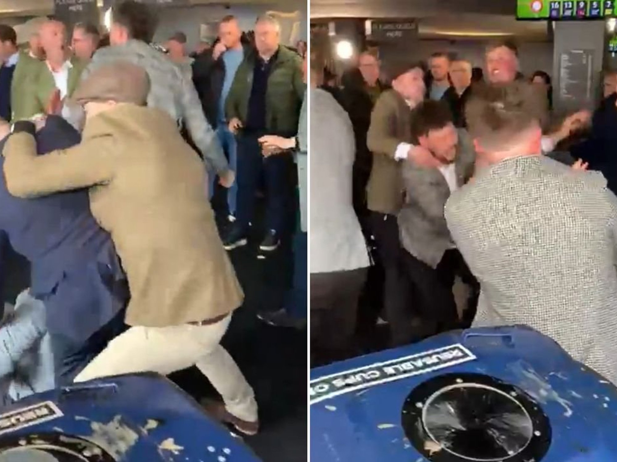 Cheltenham Festival 2026 erupts in violence as mass brawl breaks out with punches thrown