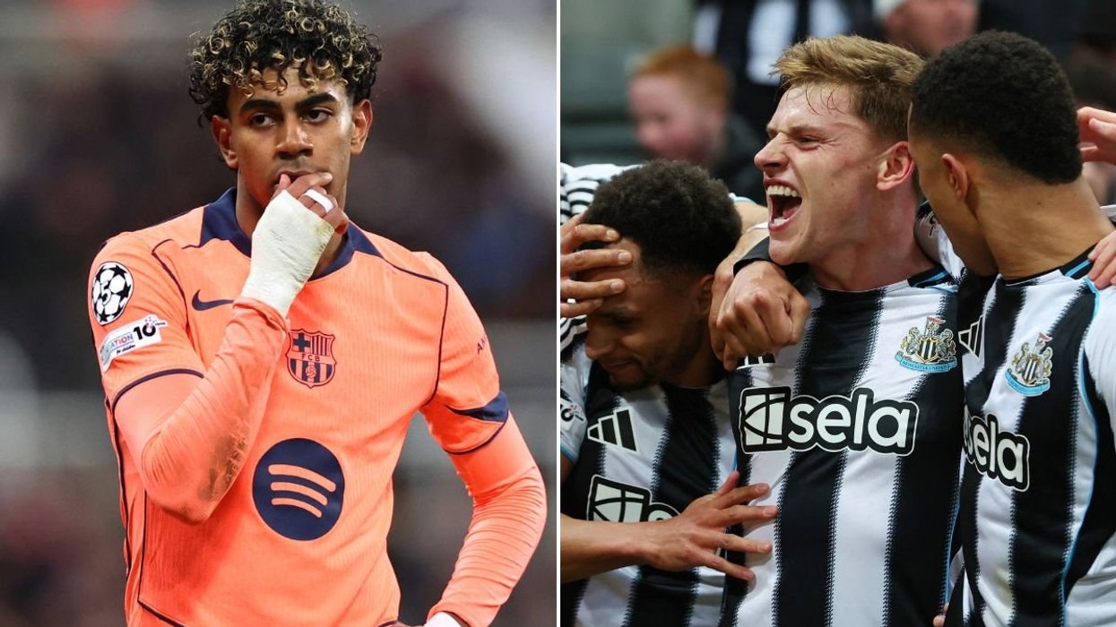 Newcastle stung by last-gasp Barcelona penalty to leave Champions League tie finely poised