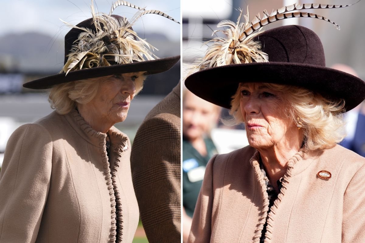 Queen Camilla arrives at Ladies Day after Cheltenham forced into U-turn over 'woke' backlash