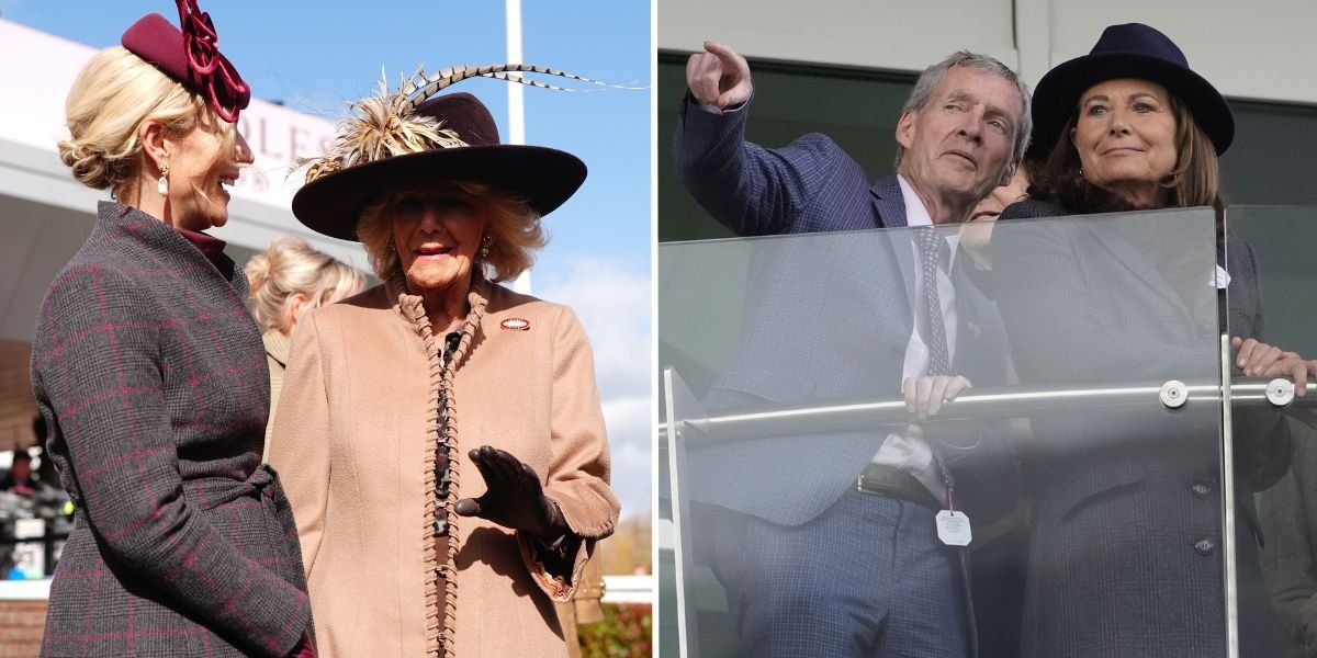 Carole Middleton joins Queen, Anne and Zara as Royal Family out in full force after Ladies Day controversy Carole Middleton joins Queen, Anne and Zara as Royal Family out in full force after Ladies Day controversy