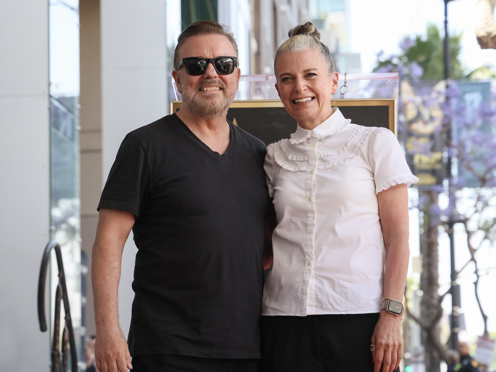 Ricky Gervais's partner shares cancer diagnosis with candid social media update: 'It's been a lot'