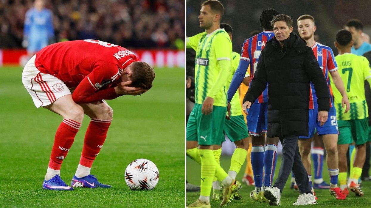 Nottingham Forest and Crystal Palace suffer shoddy home performances in Europe