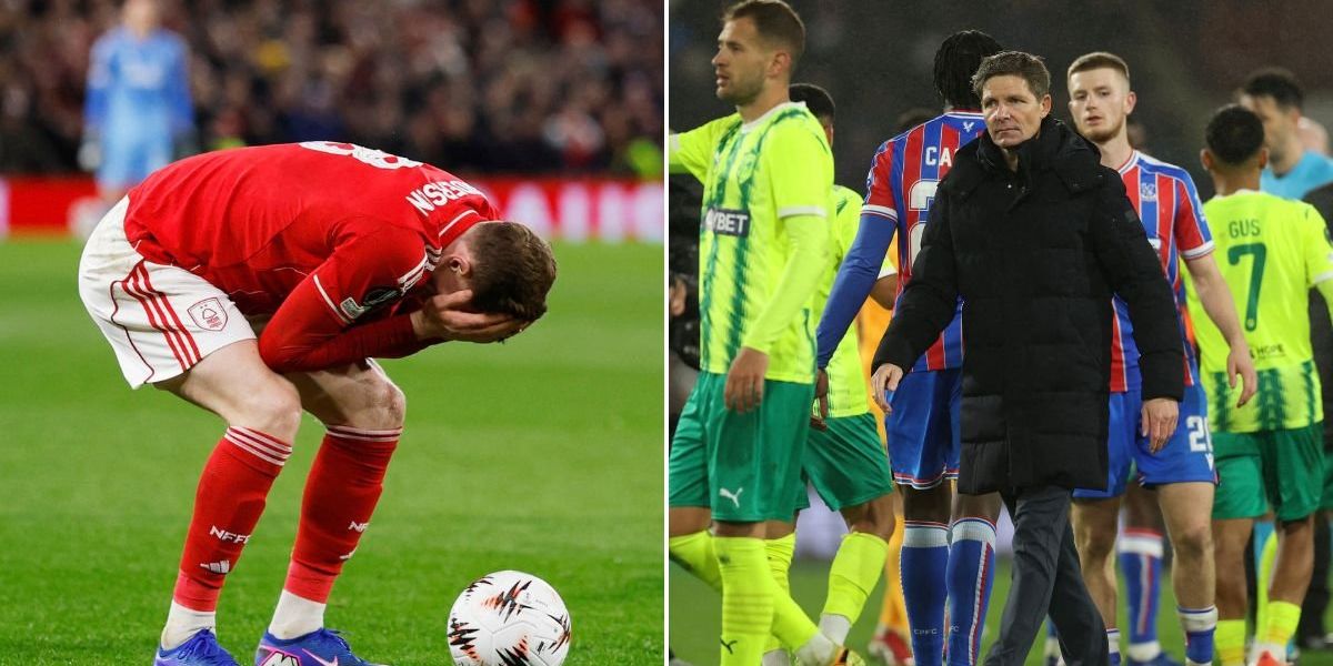 Nottingham Forest and Crystal Palace suffer shoddy home performances in Europe Nottingham Forest and Crystal Palace suffer shoddy home performances in Europe