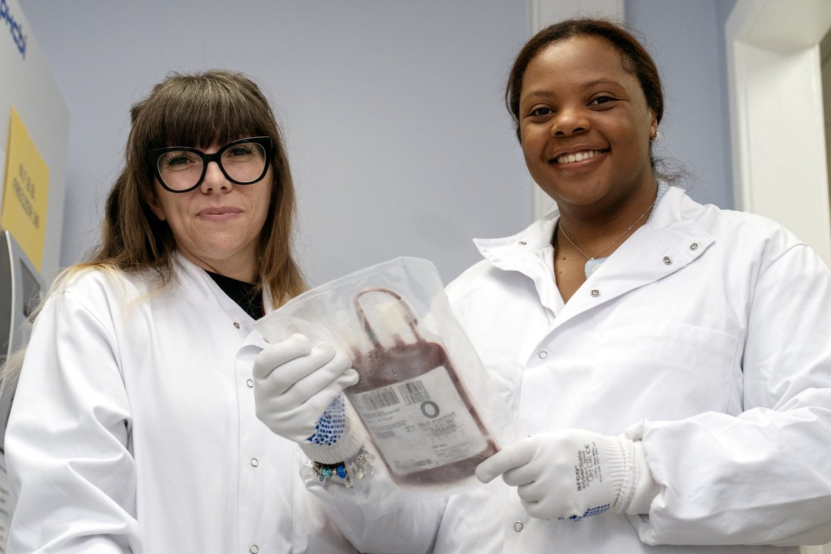 Woman with ultra-rare blood 'honoured' to help sick patients