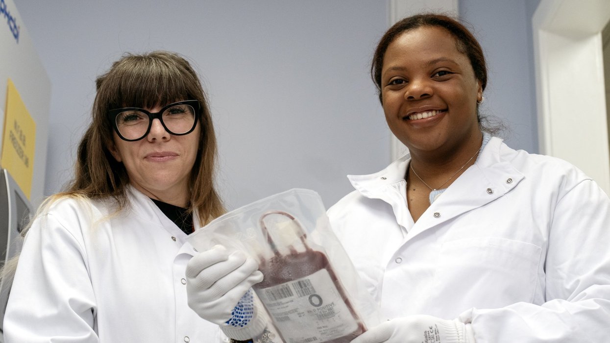 Woman with ultra-rare blood 'honoured' to help sick patients