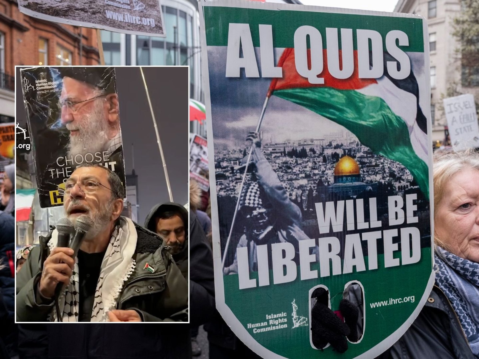 Pro-Iran London hate rally organiser met Ayatollah Ali Khamenei to give him UK Islamophobia dossier