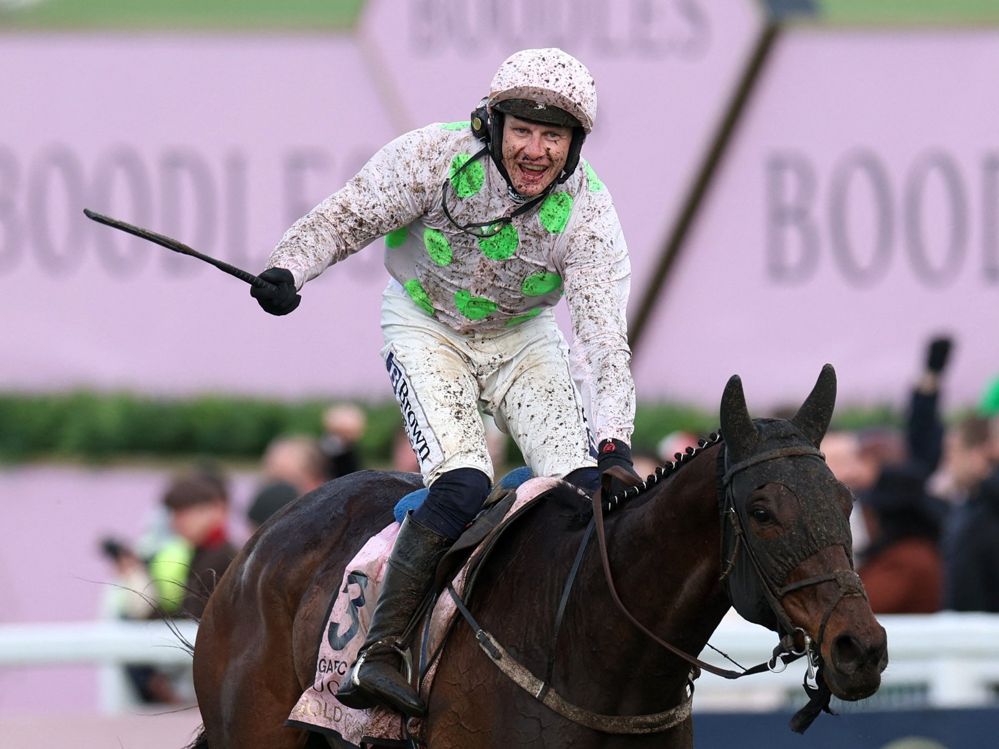 Gold Cup heartbreak for Harry Redknapp as Gaelic Warrior storms to victory at Cheltenham