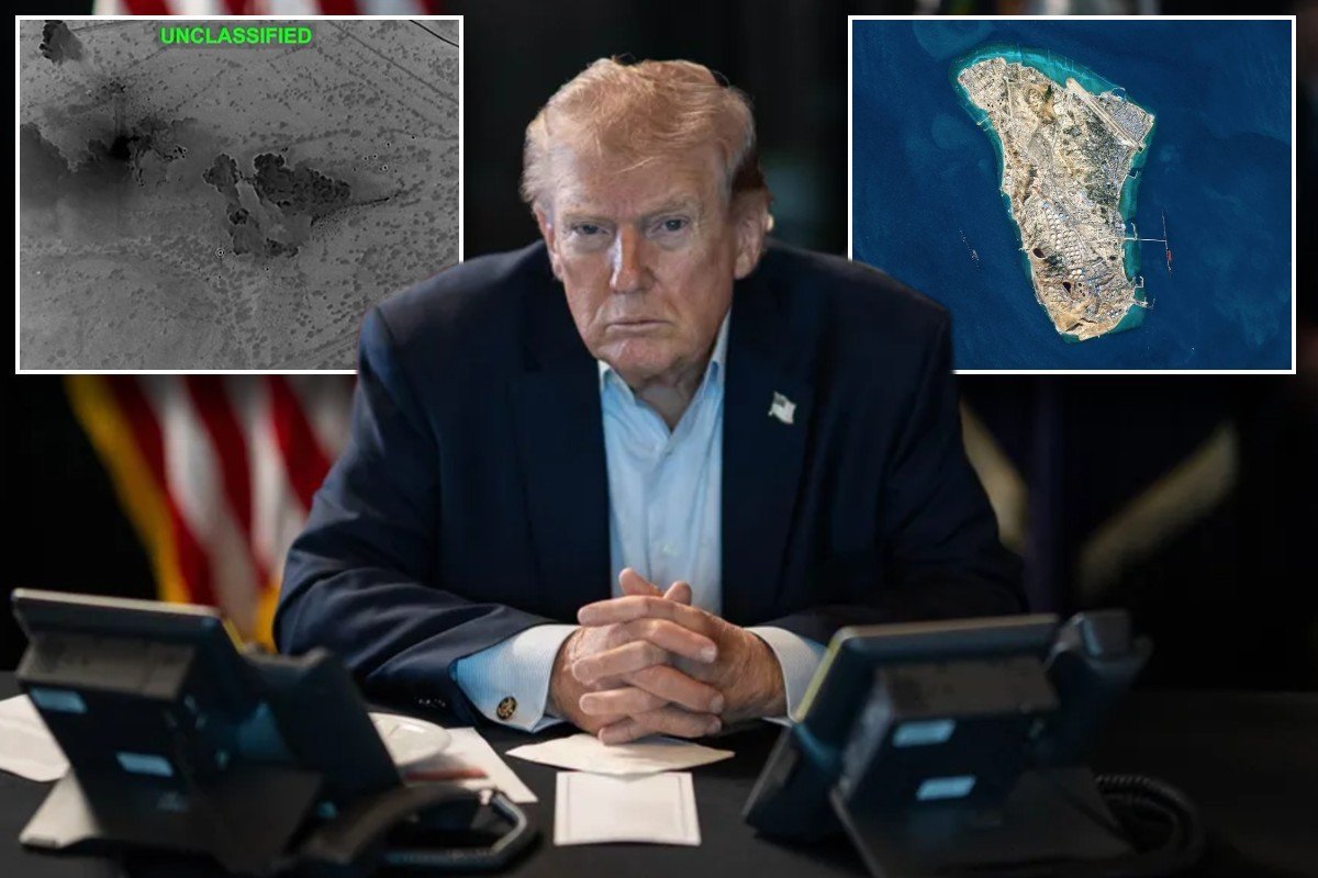 Donald Trump unleashes ‘most powerful bombing raids in Middle East history’ on Iran’s ‘Forbidden Island’