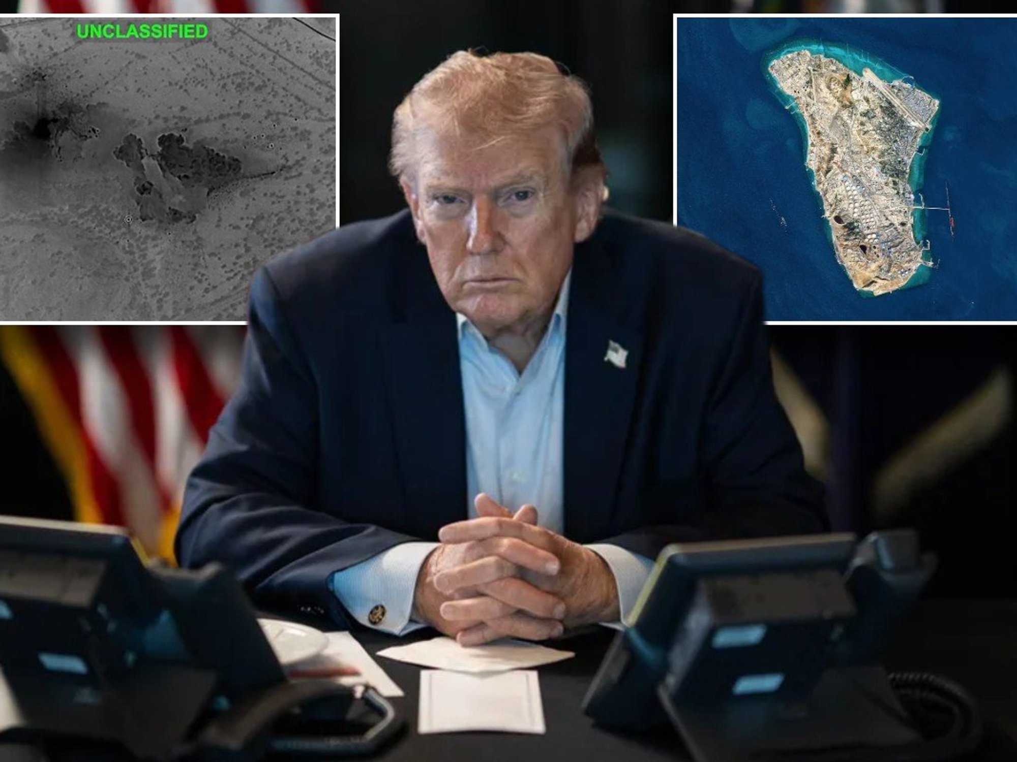 Donald Trump unleashes ‘most powerful bombing raids in Middle East history’ on Iran’s ‘Forbidden Island’