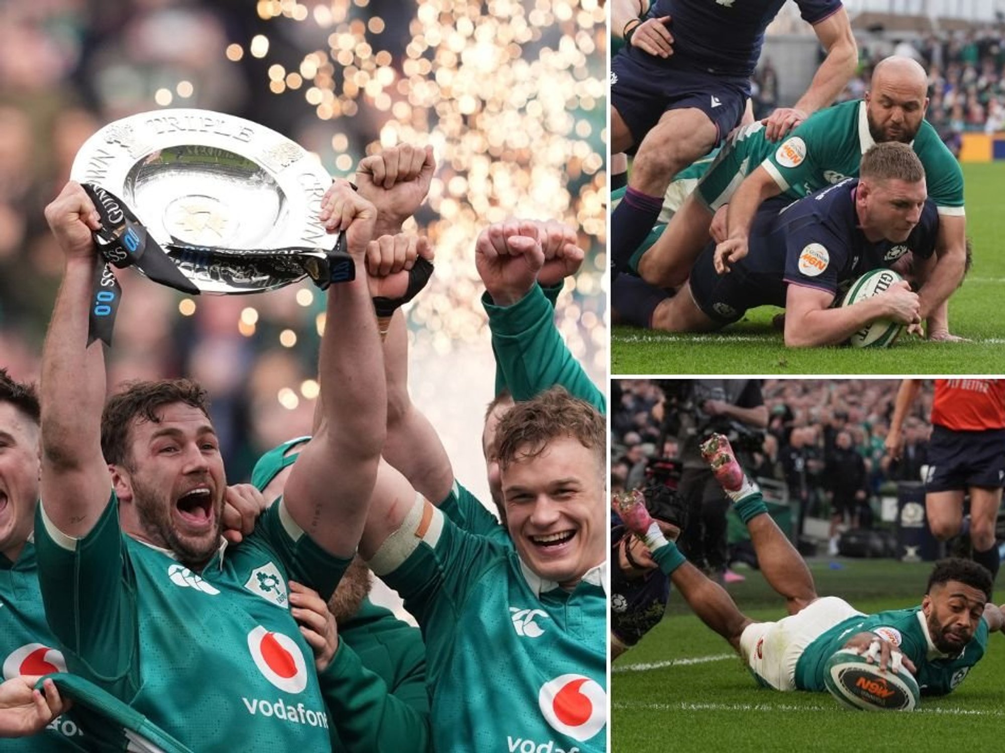 Ireland beat Scotland to land Triple Crown with hopeful Six Nations title still within grasp