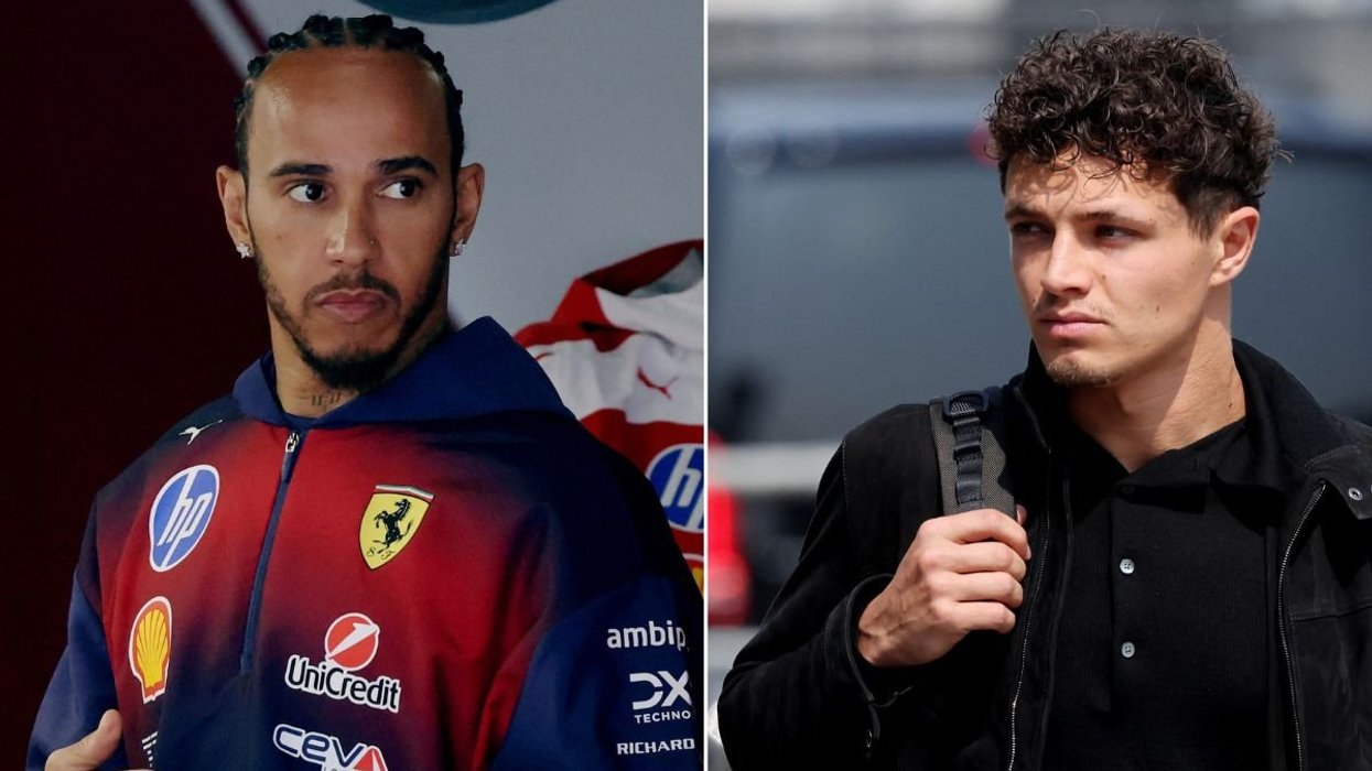 Lando Norris lashes out at Lewis Hamilton after Ferrari man accused of 'making things up'