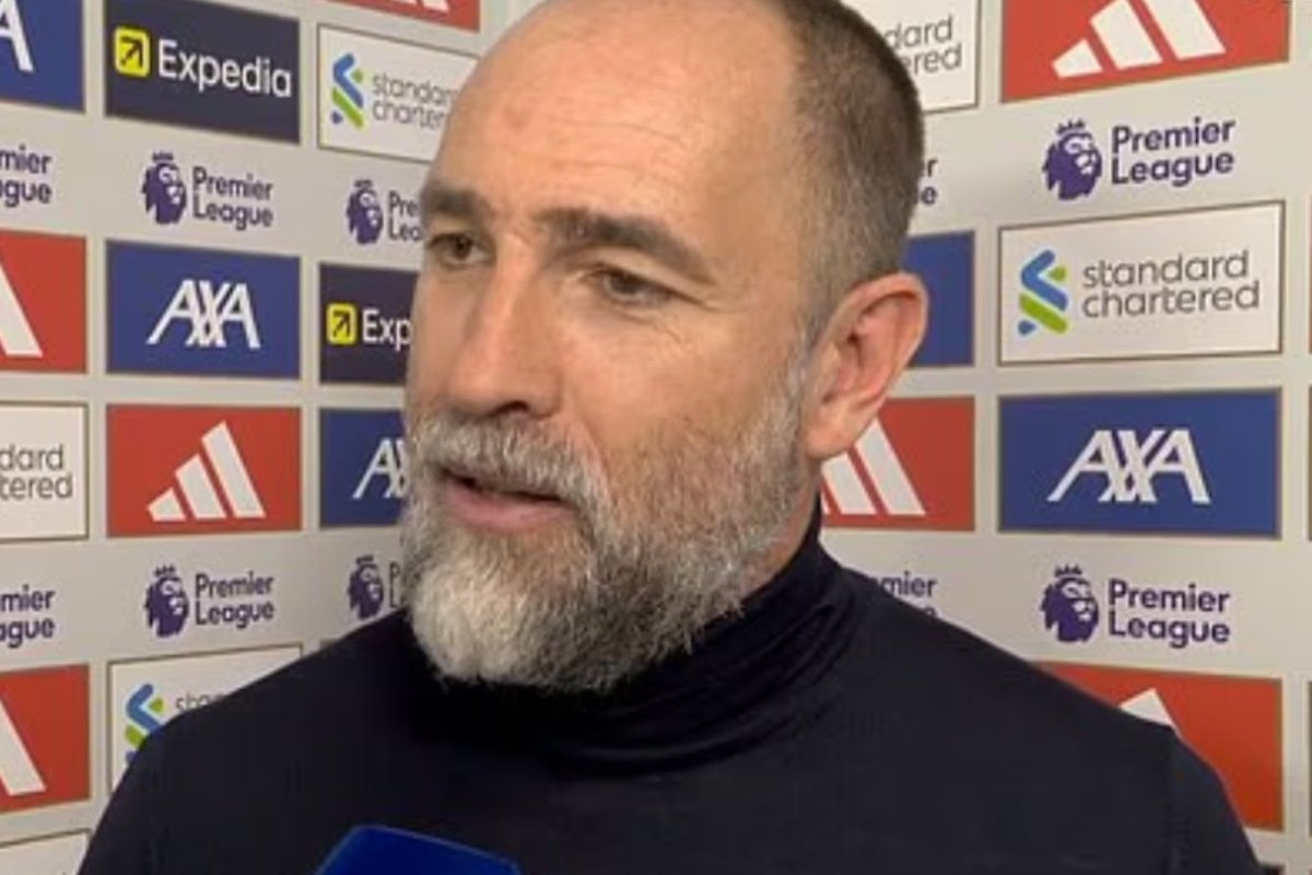 Igor Tudor has awkward interview with Sky Sports after Tottenham battle to Liverpool draw