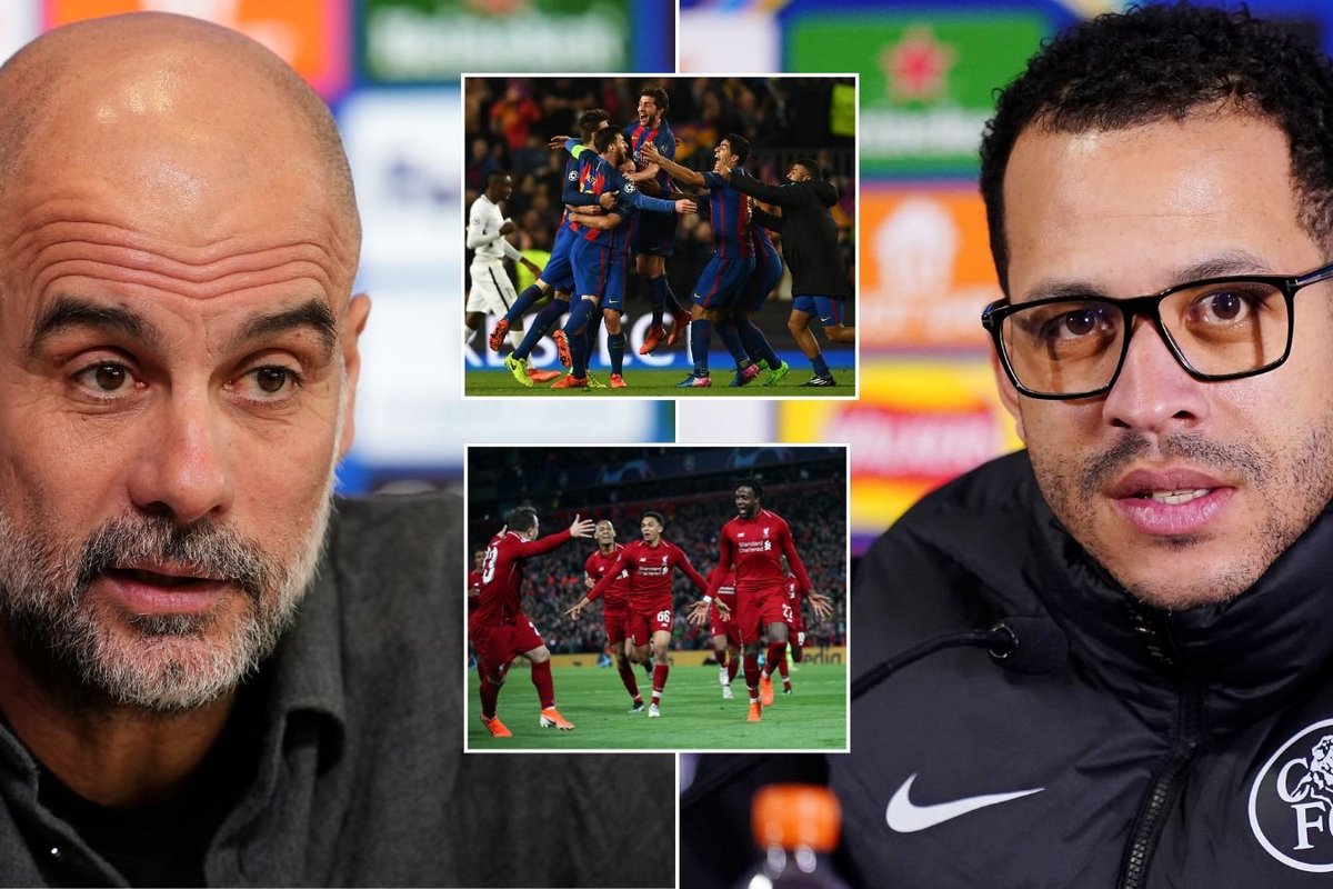 The greatest Champions League second leg comebacks as Man City and Chelsea seek improbable wins