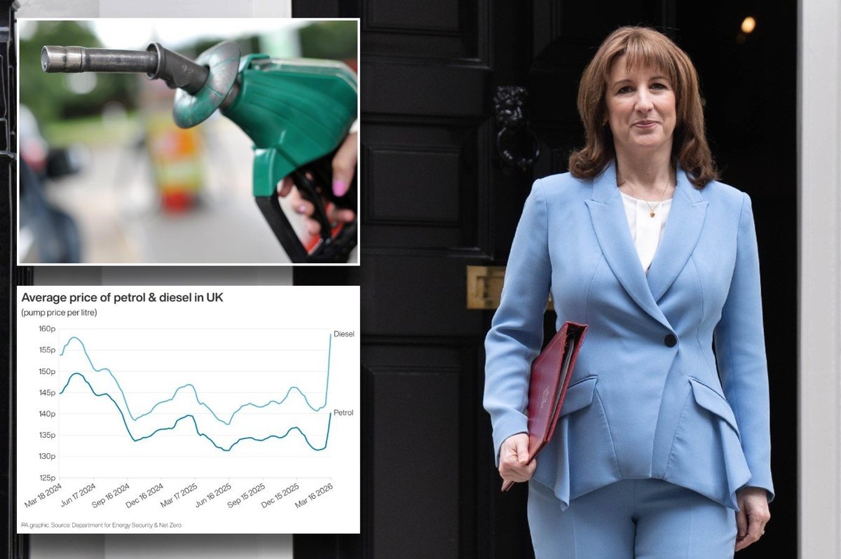 Fuel duty hike to cost British households £40,000 as Rachel Reeves told to scrap rise