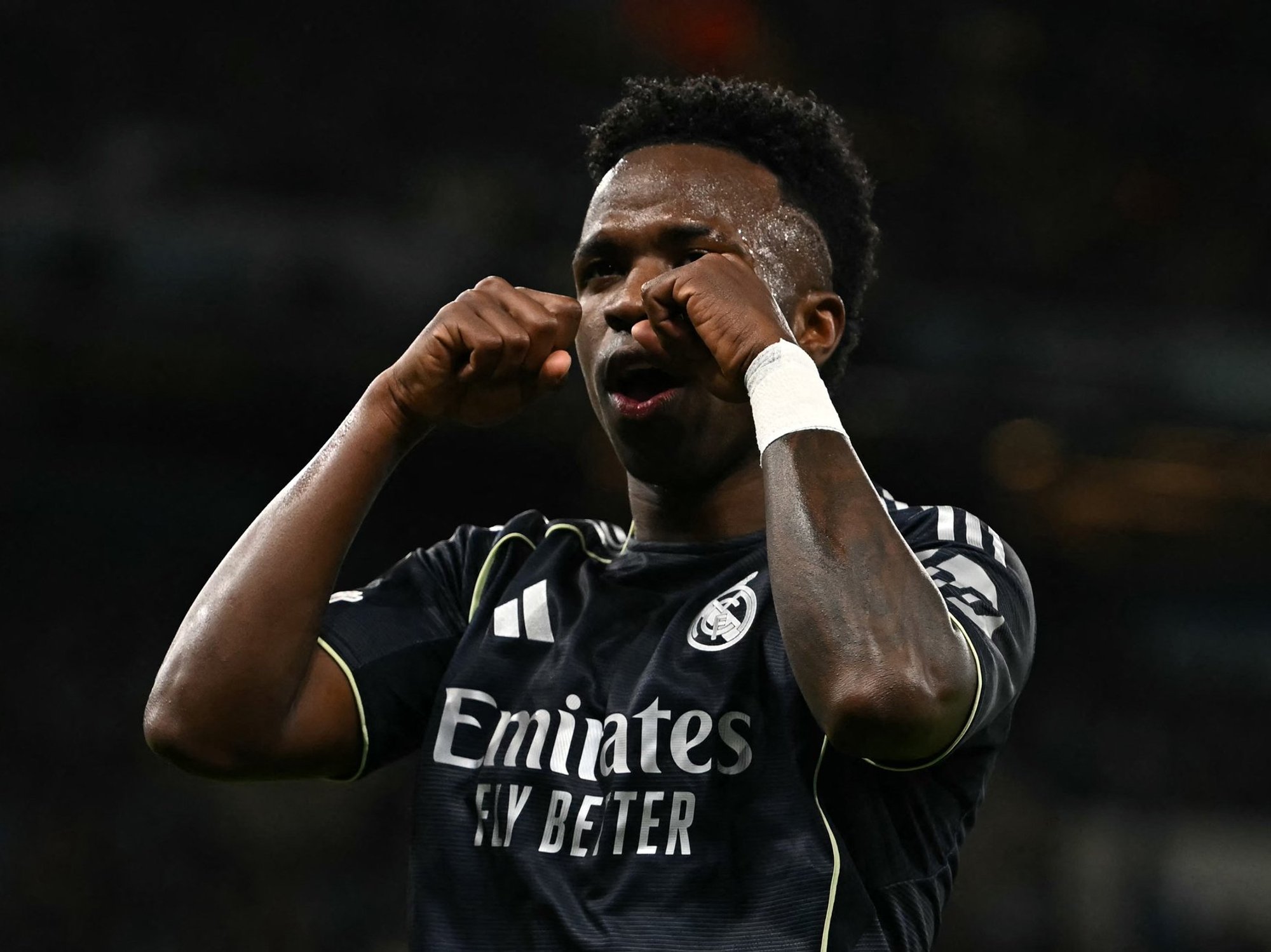 Vinicius Jr explains controversial goal celebration after firing Real Madrid to Man City Champion...