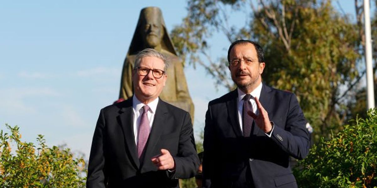 Cypriot President demands 'open discussion' on future of UK bases after Iran bombards RAF Akrotiri thumbnail