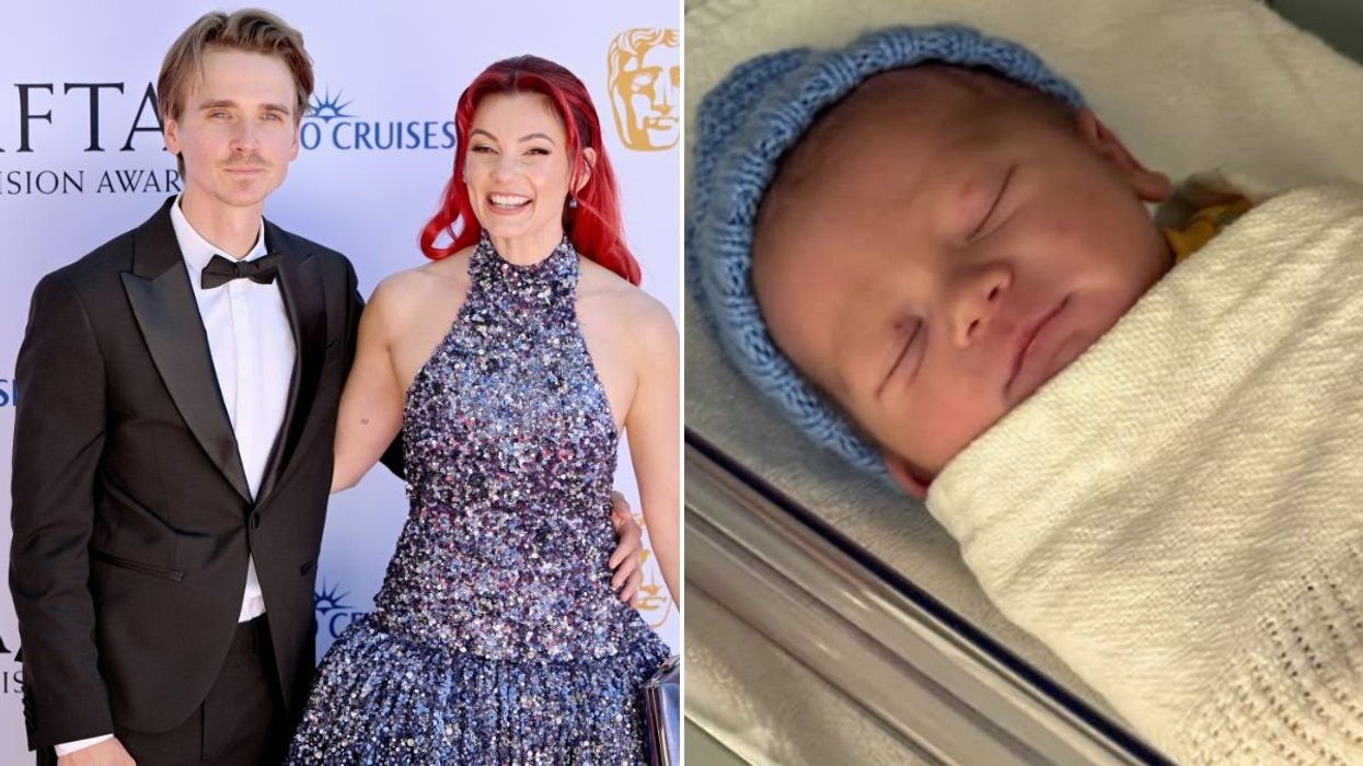 Joe Sugg and Dianne Buswell issue clarification over newborn baby boy following adorable announcement