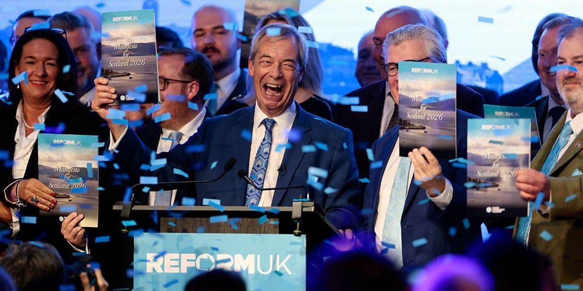 Nigel Farage sets sights on ‘massive political shakeup’ at Reform UK’s Scottish manifesto launch Nigel Farage sets sights on ‘massive political shakeup’ at Reform UK’s Scottish manifesto launch