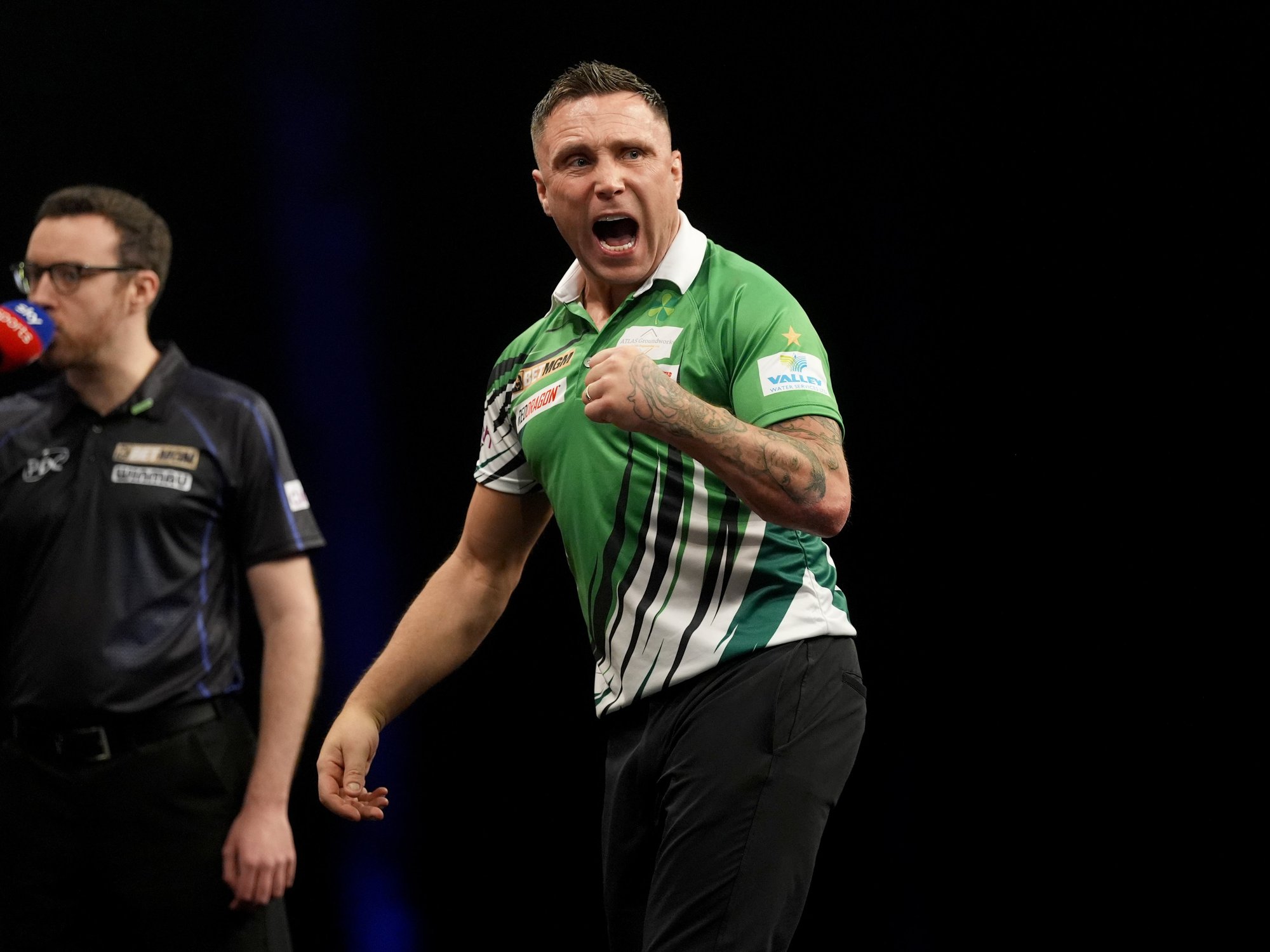 Gerwyn Price sends classy message to Luke Littler after missing out on Premier League night seven win