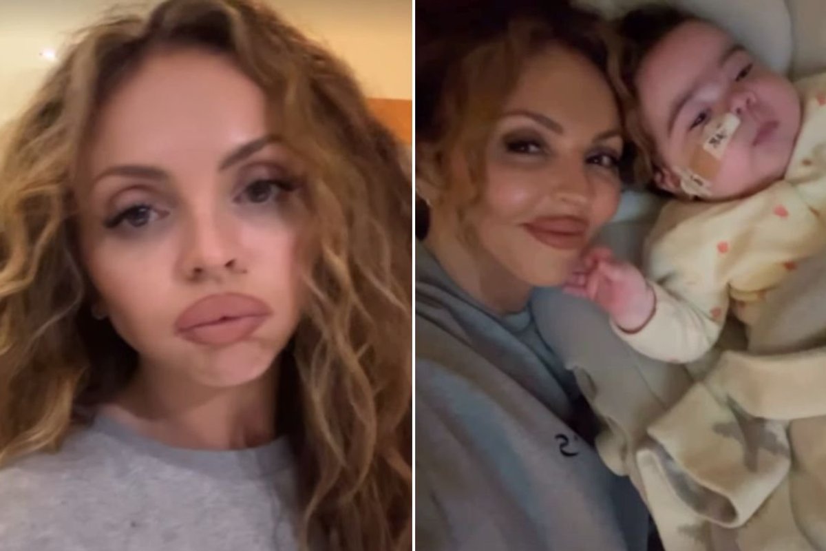 Jesy Nelson admits feeling 'sad' as she gives candid new health update of baby twins: 'Another reminder'