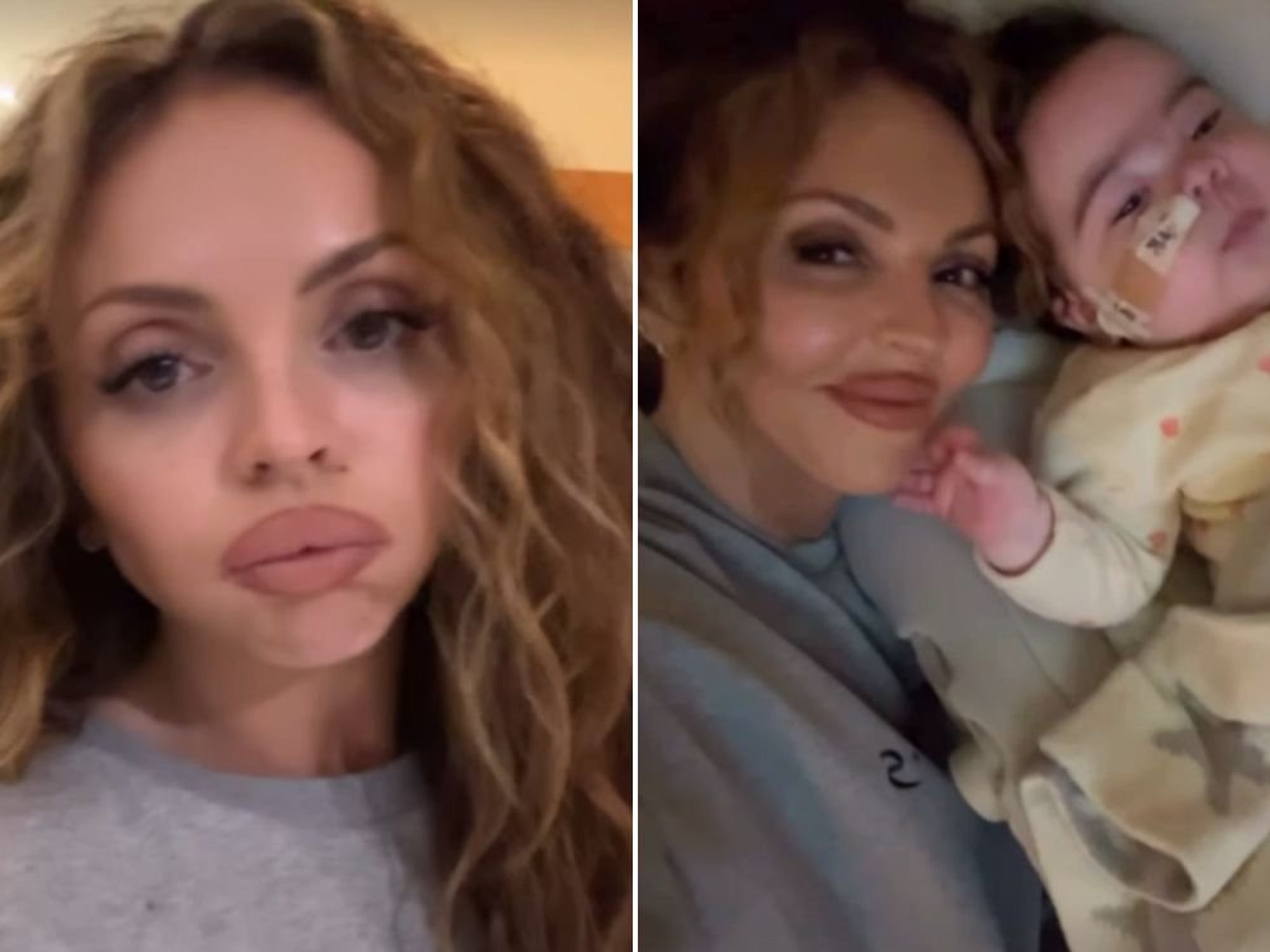 Jesy Nelson admits feeling 'sad' as she gives candid new health update of baby twins: 'Another reminder'