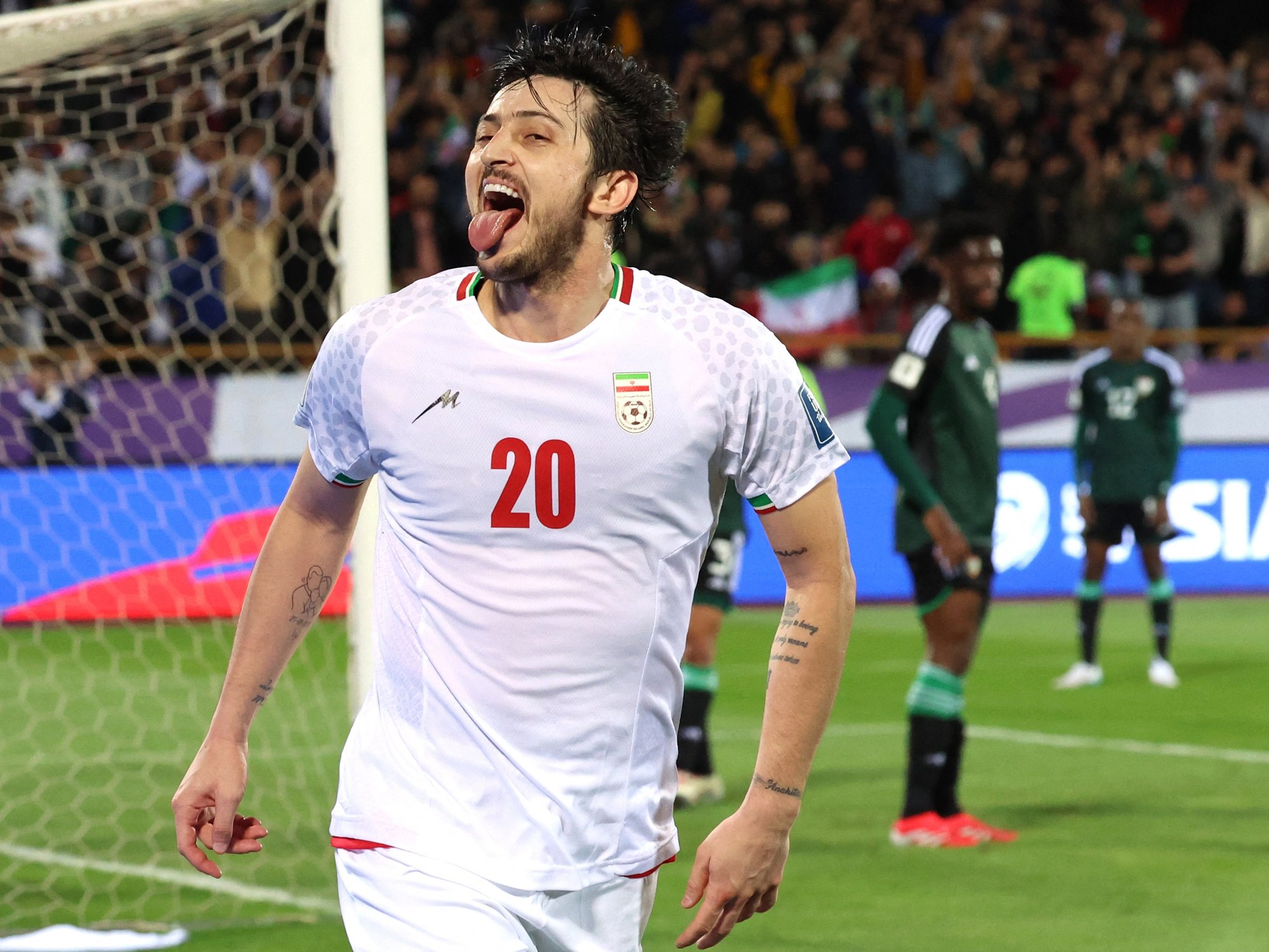 Iran footballer 'banned from national team' for 'disloyalty' after posting picture on social media