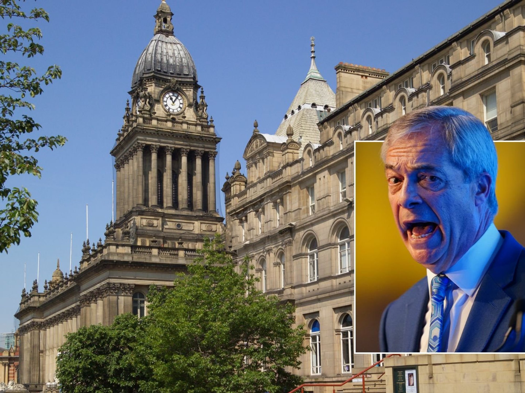 Woke council spends taxpayers cash setting up ‘safe spaces’ ahead of Nigel Farage visiting city