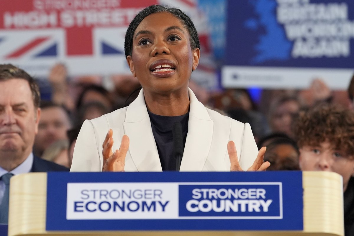 'We are coming back!' Kemi Badenoch launches local election campaign with promise to 'get Britain working'