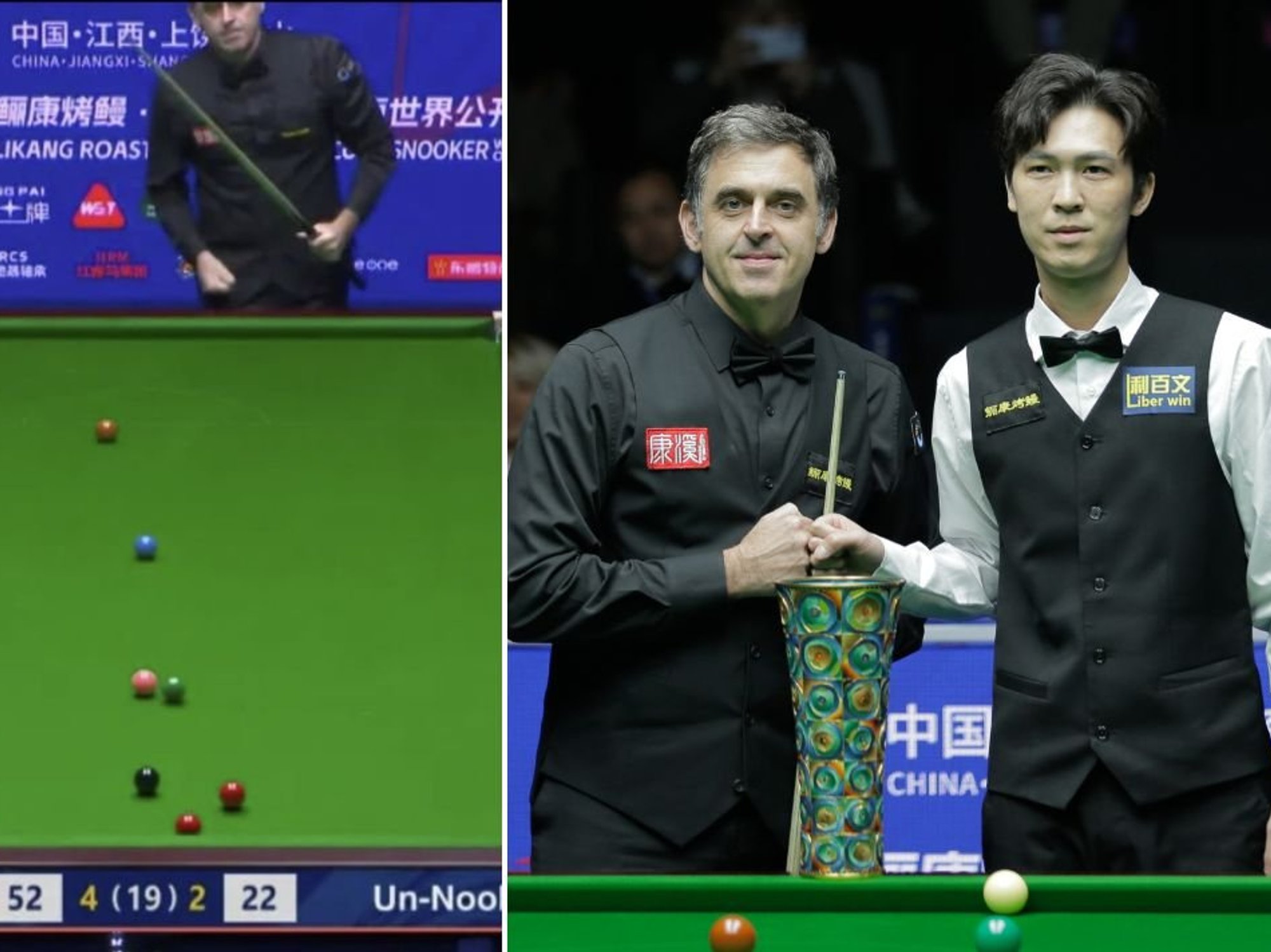 Ronnie O'Sullivan slams table during World Open final defeat to Thepchaiya Un-Nooh