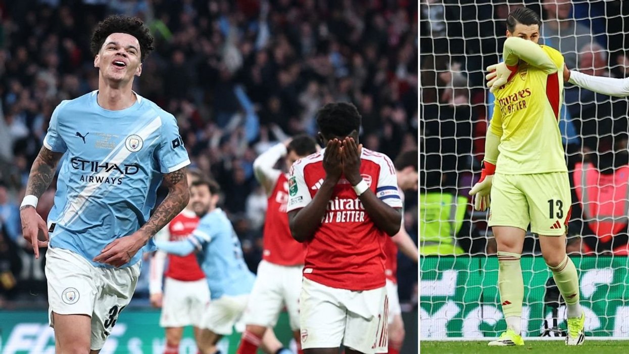 Man City win Carabao Cup after Nico O'Reilly double downs dour Arsenal amid major goalkeeping error
