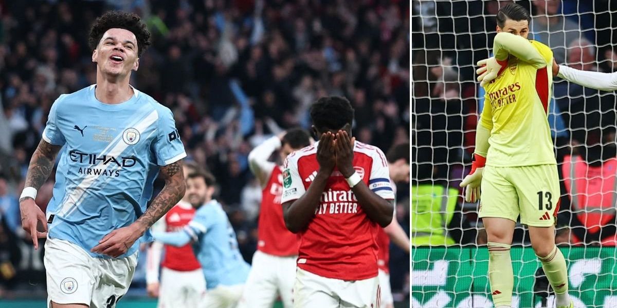 Man City win Carabao Cup after Nico O’Reilly double downs dour Arsenal amid major goalkeeping error Man City win Carabao Cup after Nico O’Reilly double downs dour Arsenal amid major goalkeeping error
