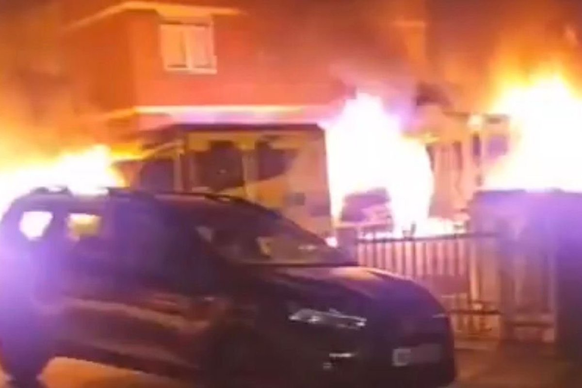 Police launch probe after four ambulances torched in ‘antisemitic hate crime’ attack in London