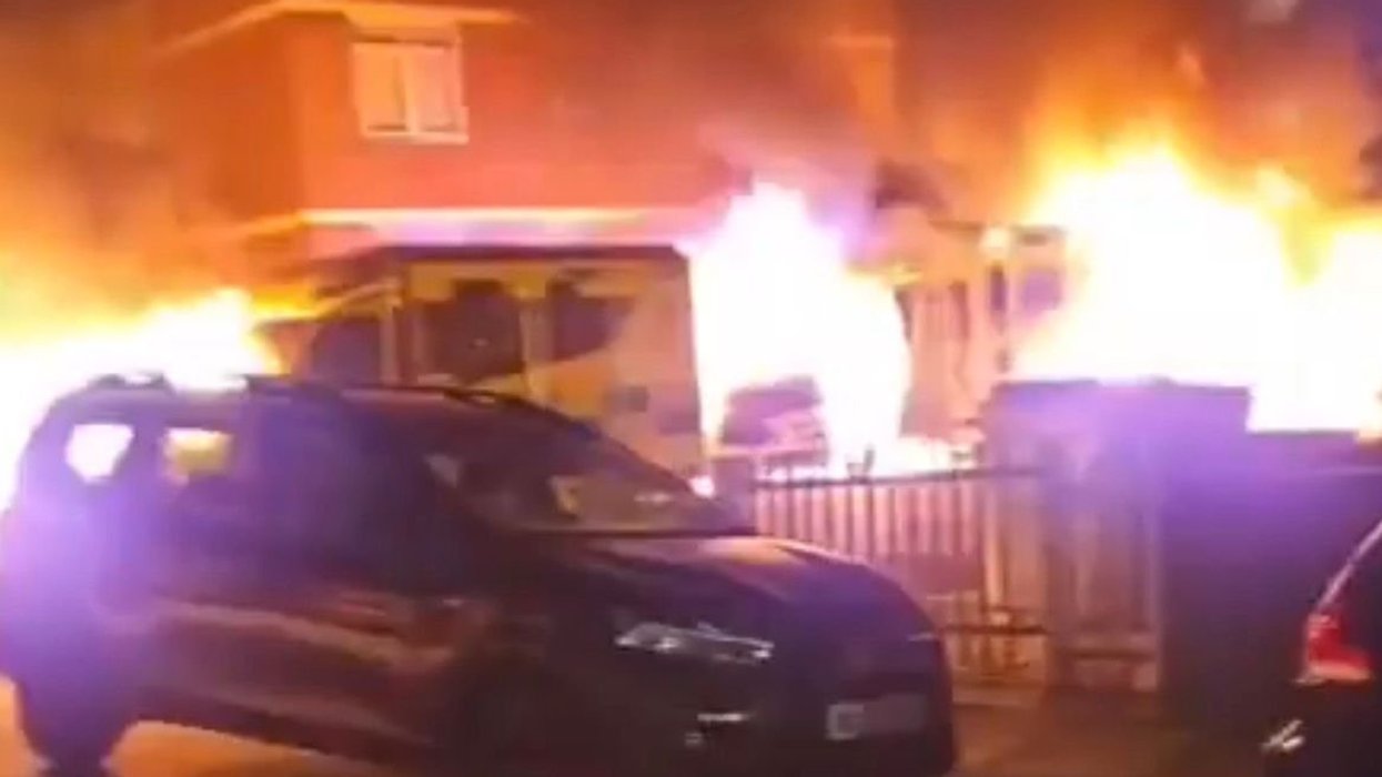 Police launch probe after four ambulances torched in ‘antisemitic hate crime’ attack in London