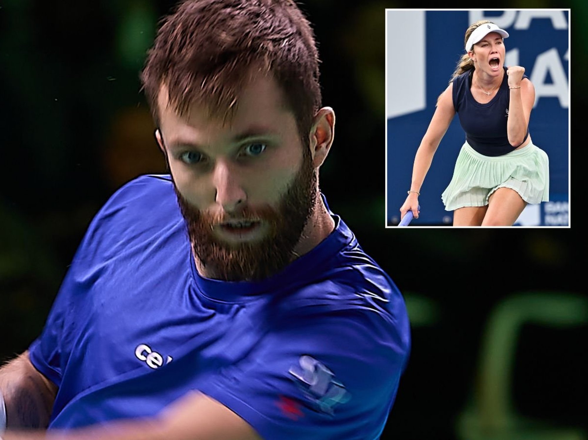 Tennis row erupts as French star hits back after being accused of flirting with American player