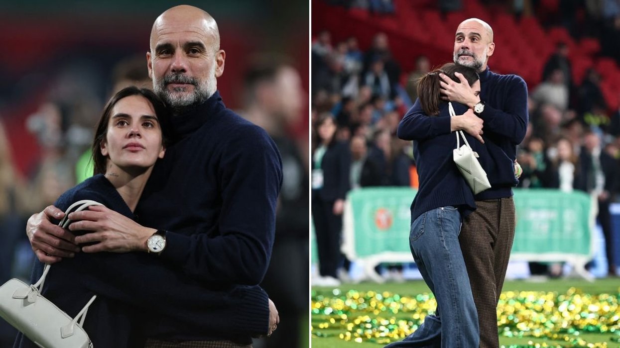 Pep Guardiola shares touching moment with daughter Maria after Carabao Cup victory