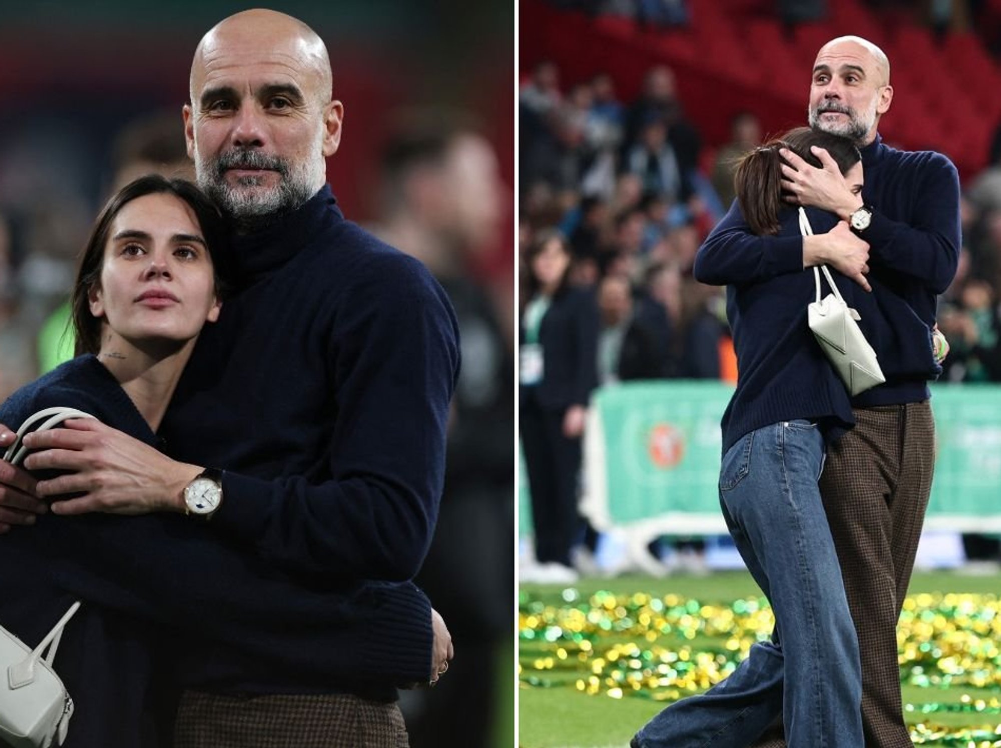Pep Guardiola shares touching moment with daughter Maria after Carabao Cup victory