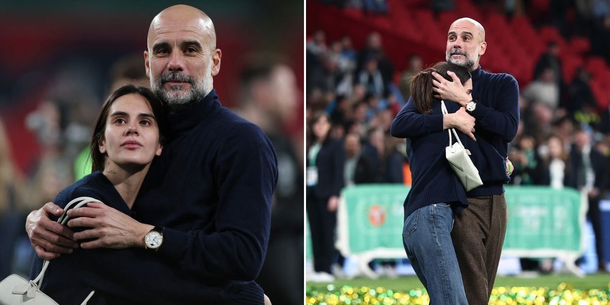 Pep Guardiola shares touching moment with daughter Maria after Carabao Cup victory Pep Guardiola shares touching moment with daughter Maria after Carabao Cup victory
