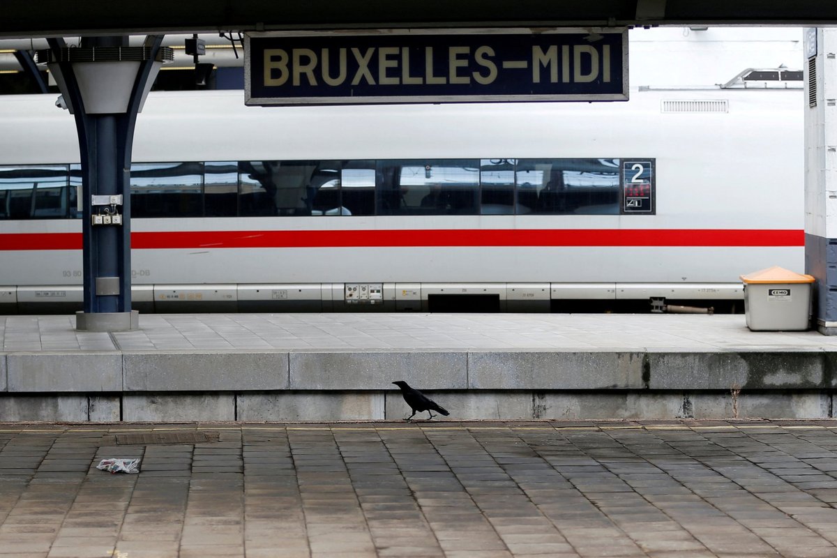 Brussels train station evacuated after police find two mysterious packages