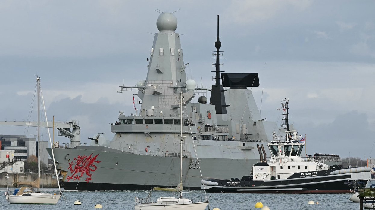 HMS Dragon FINALLY arrives to defend Cyprus three weeks after Iranian drone strike