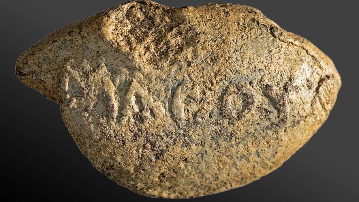 ‘Learn your lesson!’ Researchers uncover 2,000-year-old bullet inscribed with ominous message